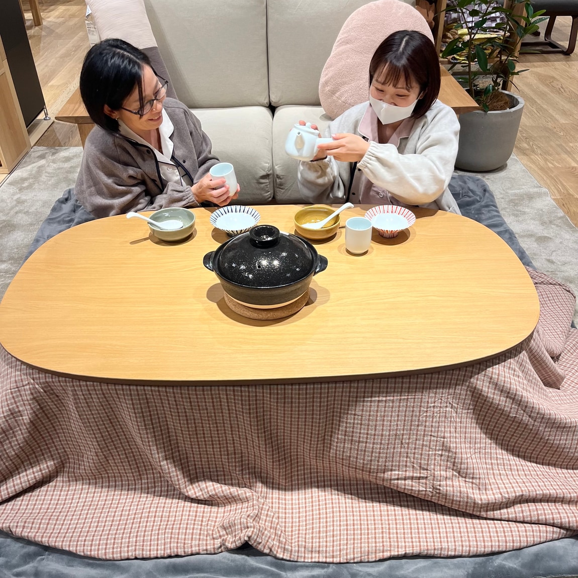 フォルテ八王子】楕円こたつ｜ 無印良品